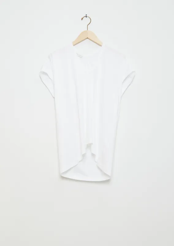 Hena Cotton T-Shirt — White sold by La Garconne