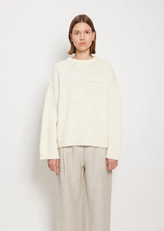 Textured Cotton Knit sold by La Garconne