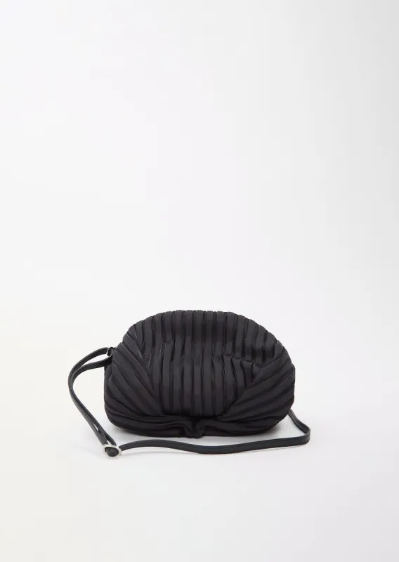 Linear Knit Bag-46 — Black sold by La Garconne