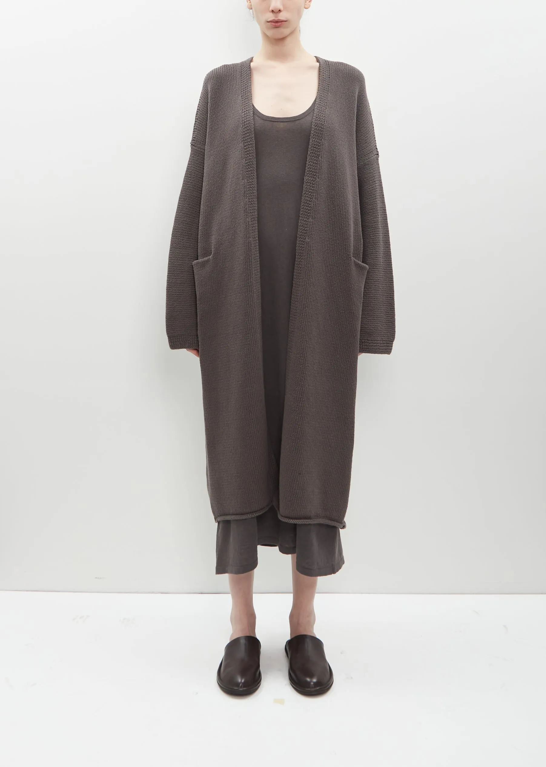 Long Open Cardigan sold by La Garconne