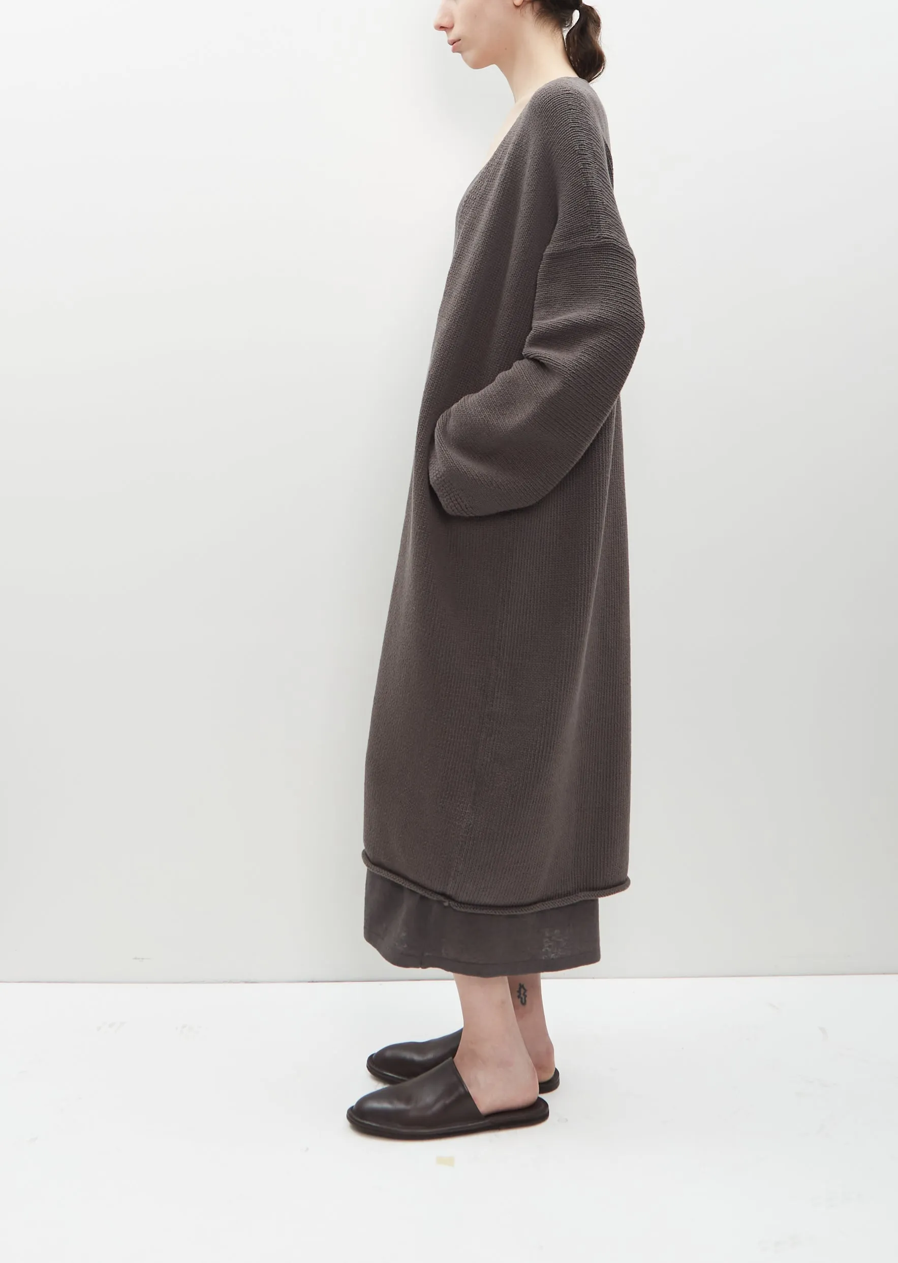 Long Open Cardigan sold by La Garconne product image thumbnail 2