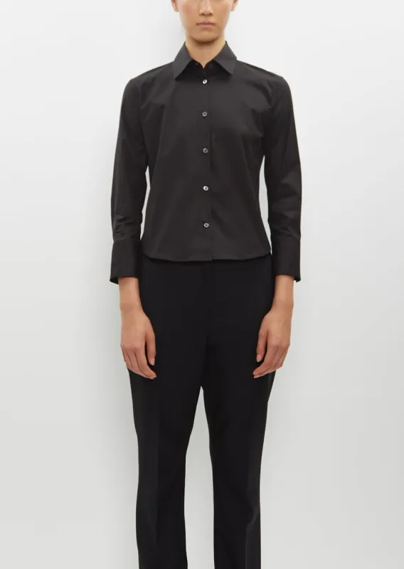Frou Shirt — Black made by The Row