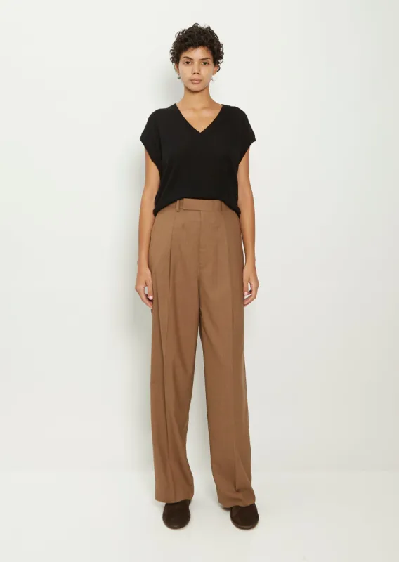 Tropical Wool Slacks sold by La Garconne