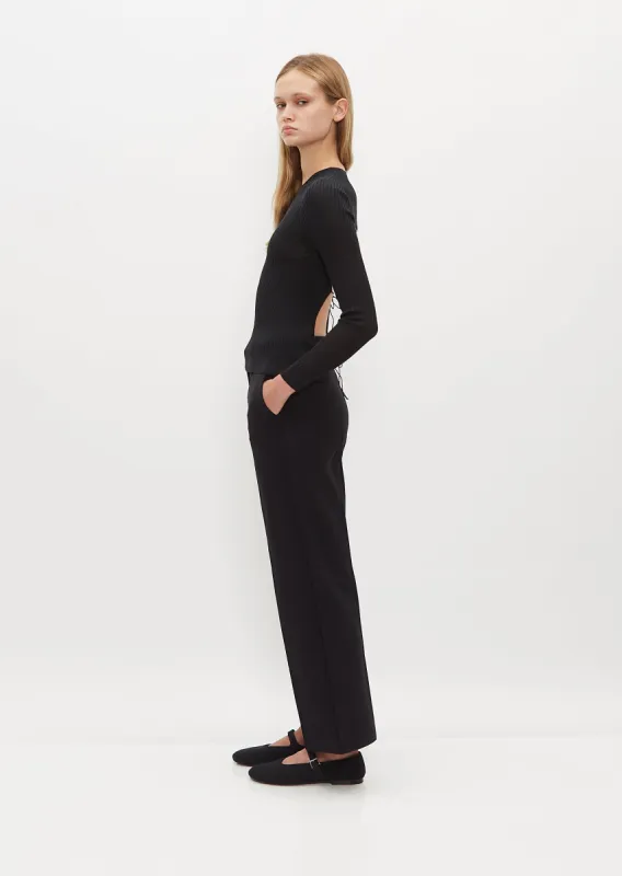 Jayla Top — Black sold by La Garconne