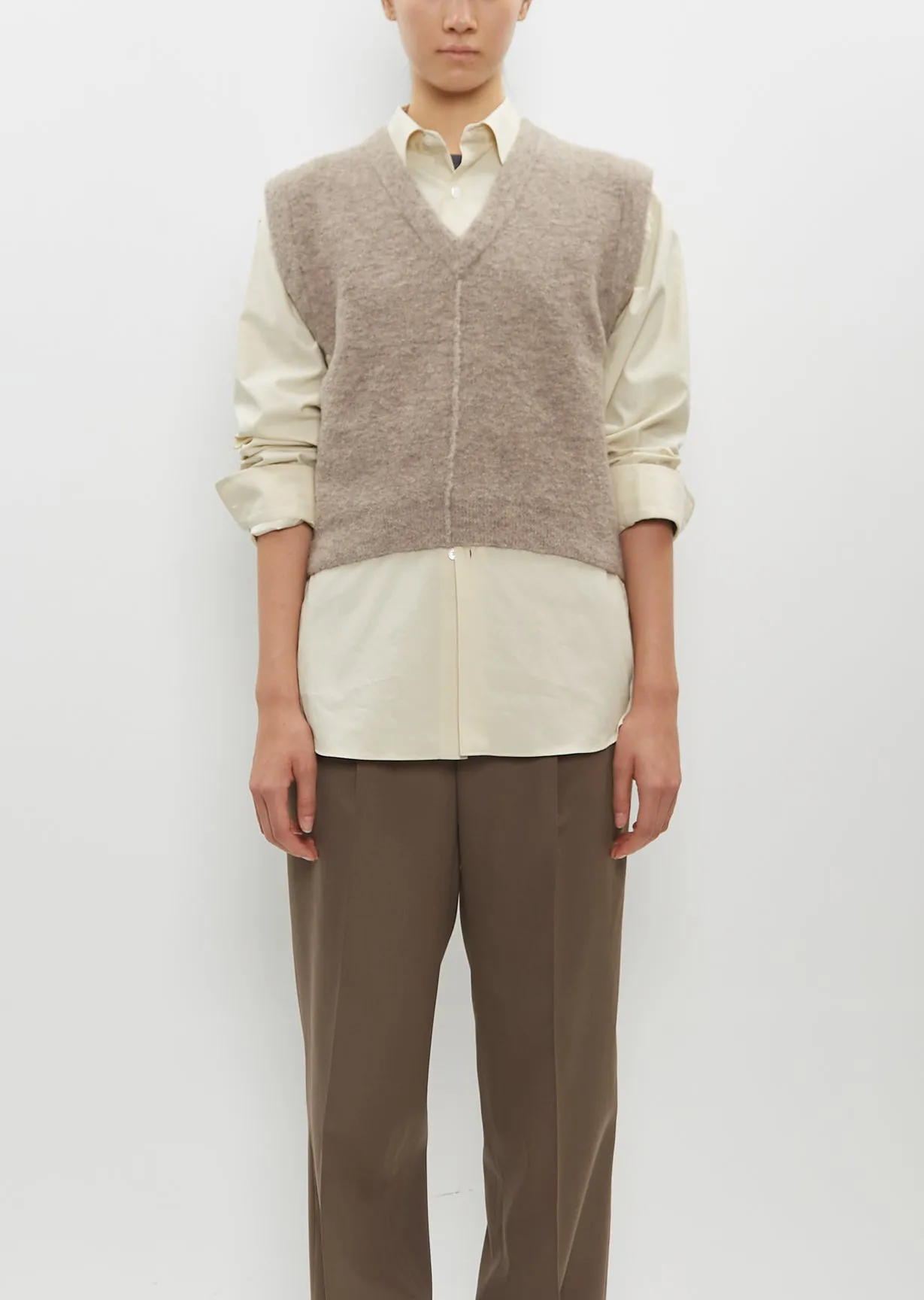 Fleece Vest sold by La Garconne