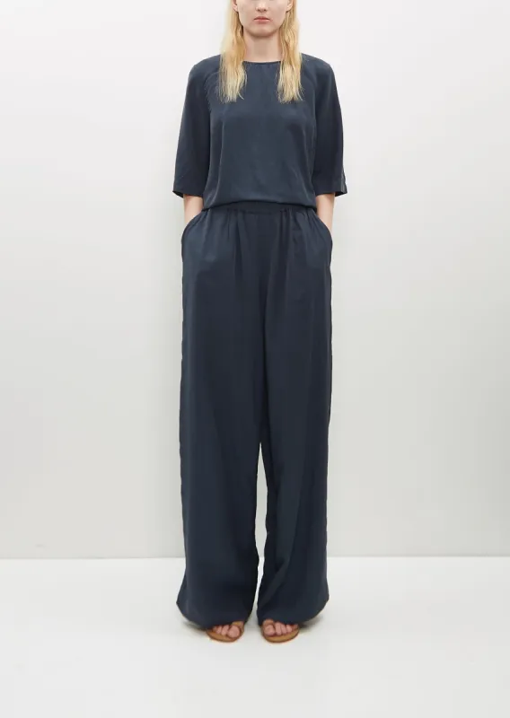 Paola Viscose-Cupro Pant sold by La Garconne
