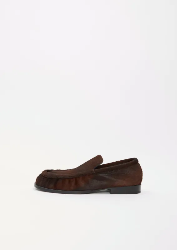 Calf Hair Loafer sold by La Garconne