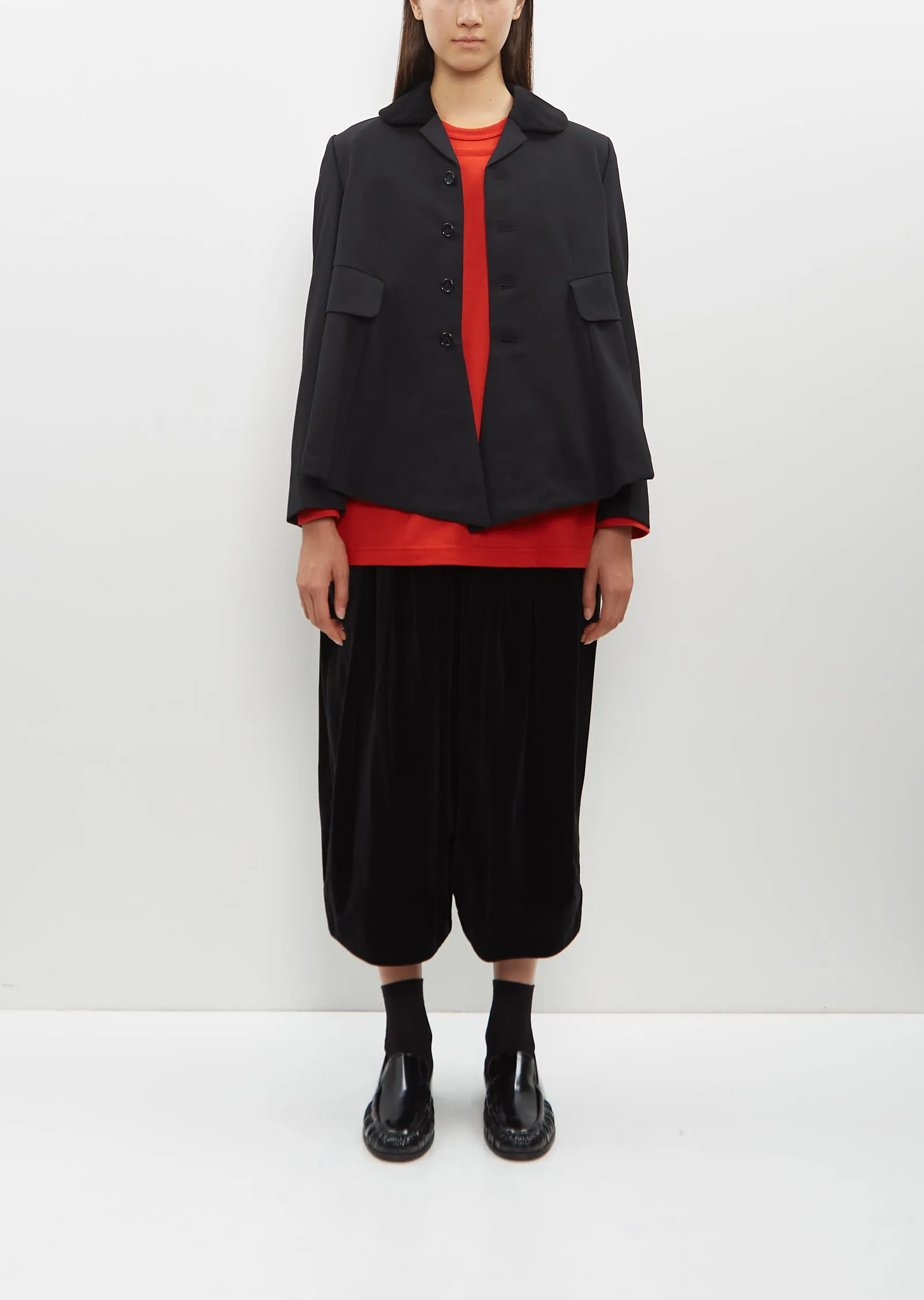 Angle Pleated Jacket sold by La Garconne product image thumbnail 4