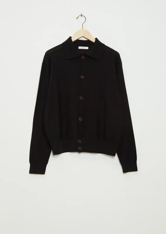 Men's Polo Wool Blend Cardigan sold by La Garconne