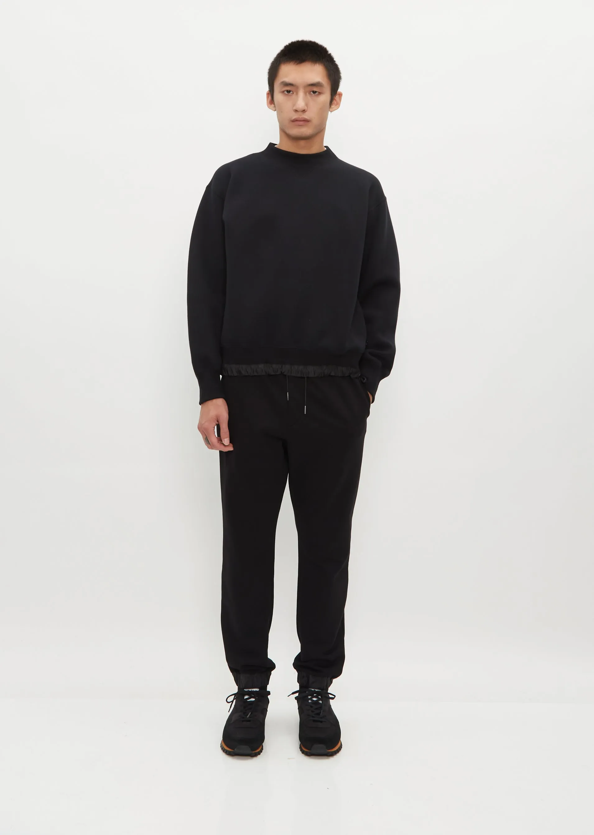 Sponge Sweat Pullover — Black sold by La Garconne product image thumbnail 4