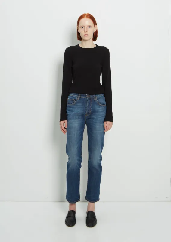 495 Jean — Blue sold by La Garconne