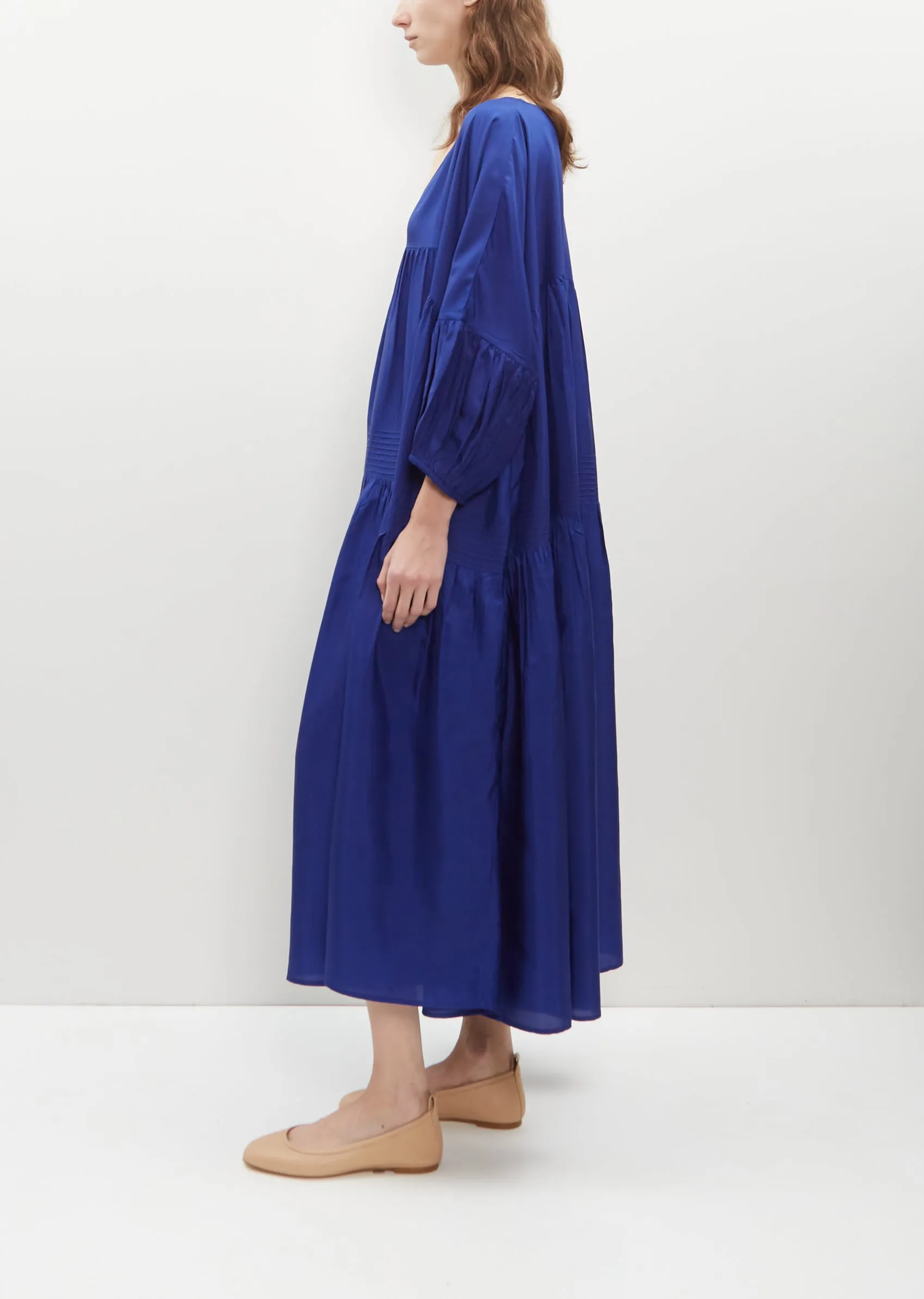 Airi Silk Habotai Maxi Dress — Ultramarine sold by La Garconne product image thumbnail 2