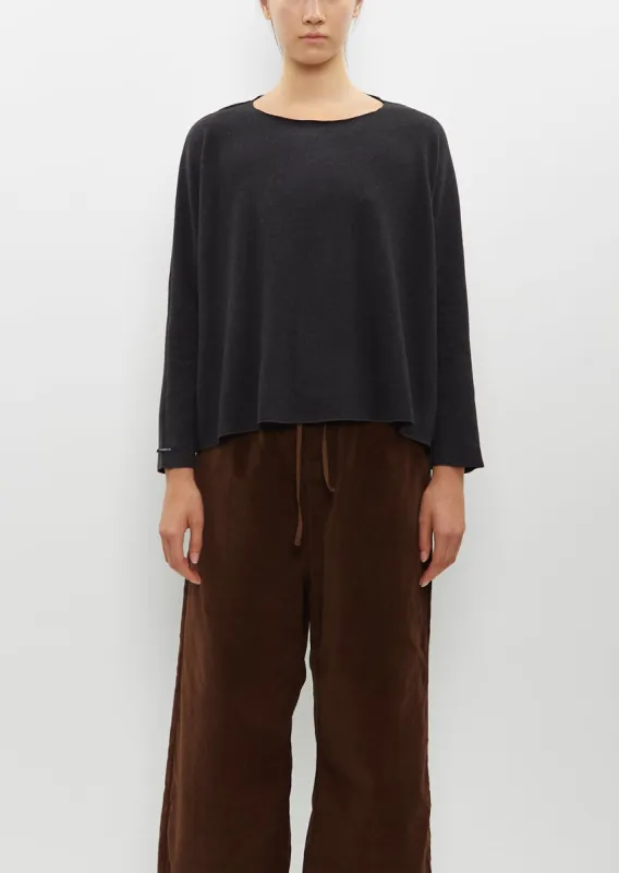 Jersey Jumper — Slate sold by La Garconne