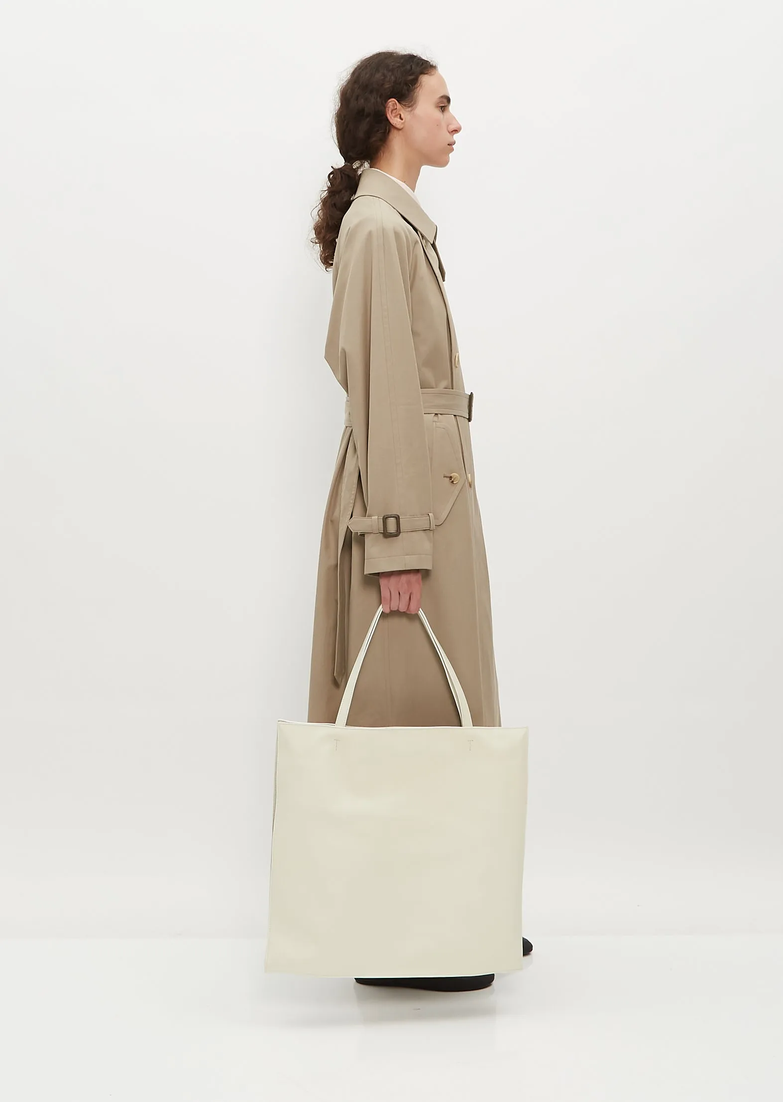 Yumi Tote — Whisper / Quarry sold by La Garconne product image thumbnail 5
