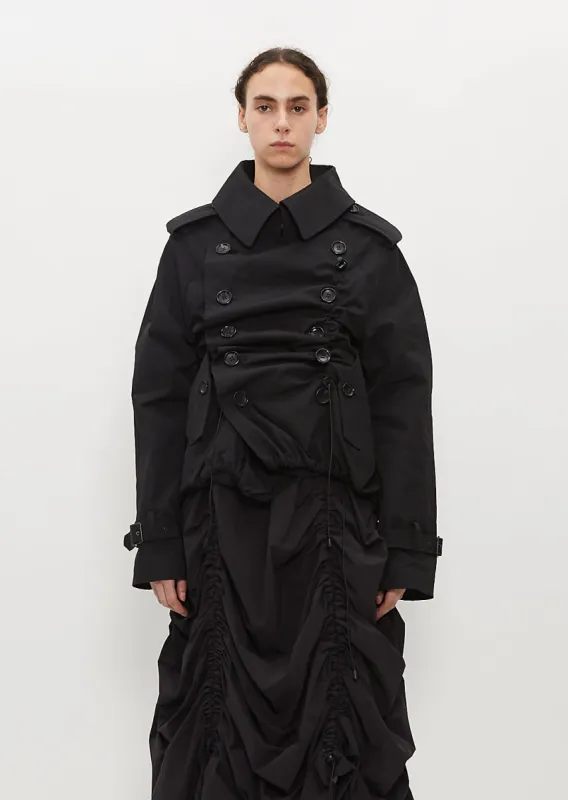 Poly Oxford Coat sold by La Garconne