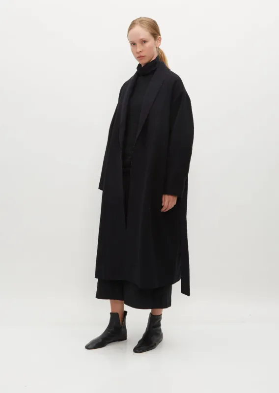 Selvage Stripe Coat sold by La Garconne