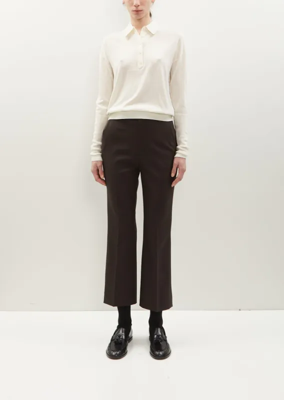 High Waisted Crop Trouser sold by La Garconne