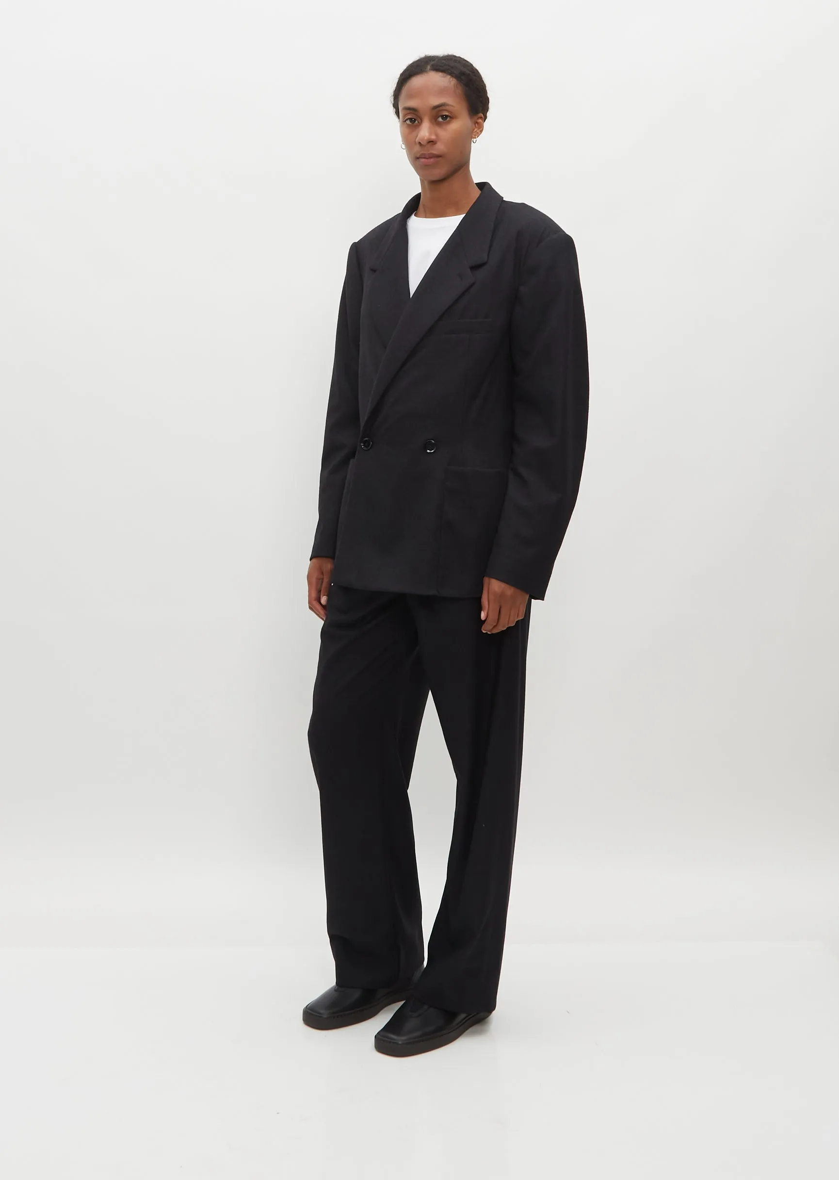 Soft Tailored Cashmere Jacket sold by La Garconne product image thumbnail 4