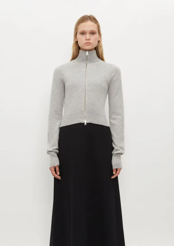 n°302 Lemon Cardigan — Grey sold by La Garconne