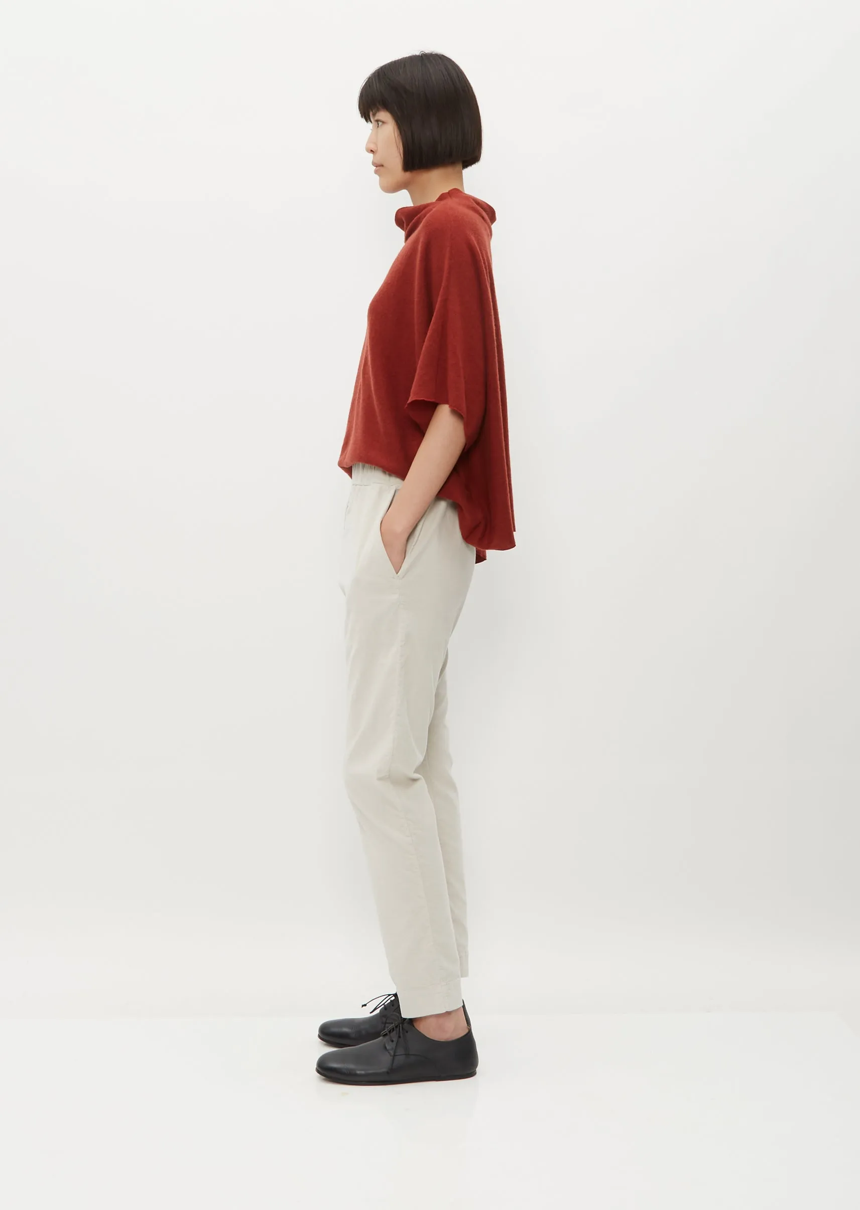 Slim Velvet Trousers sold by La Garconne product image thumbnail 2