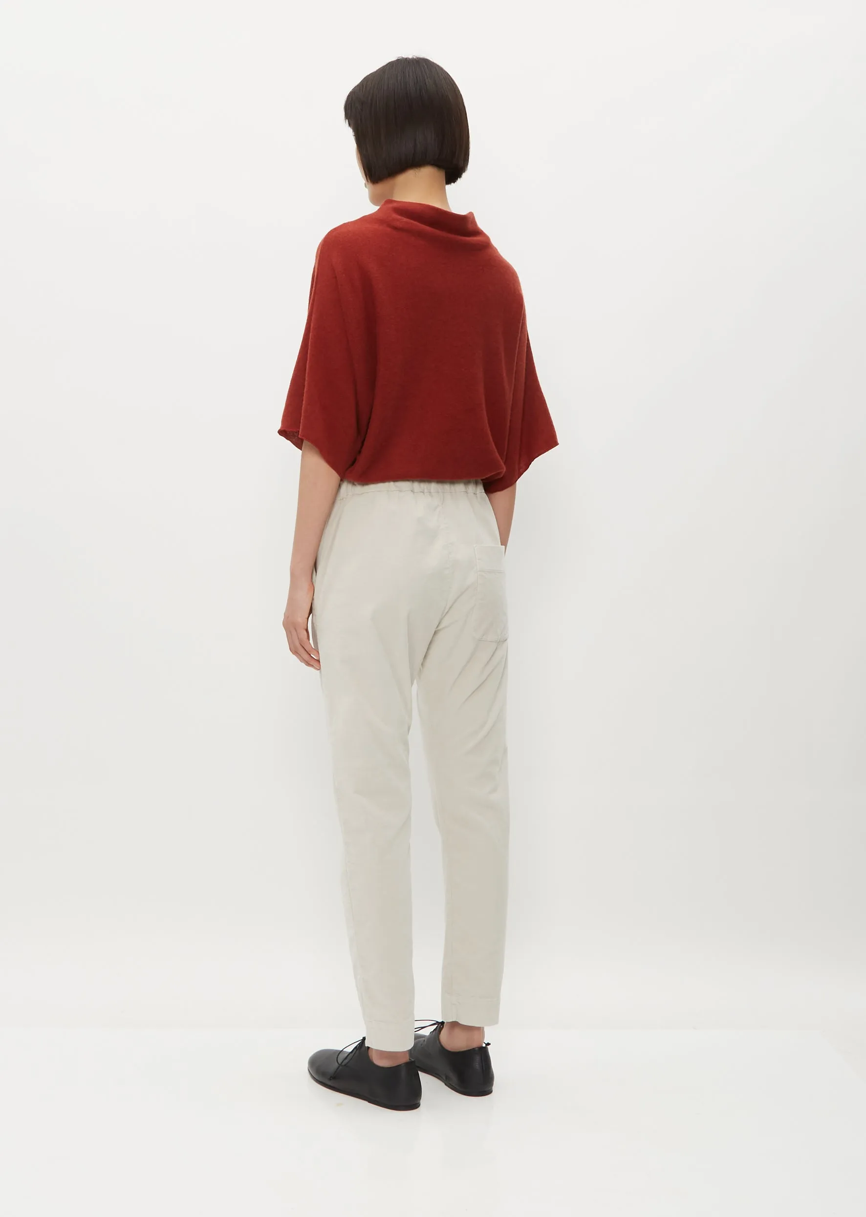 Slim Velvet Trousers sold by La Garconne product image thumbnail 3