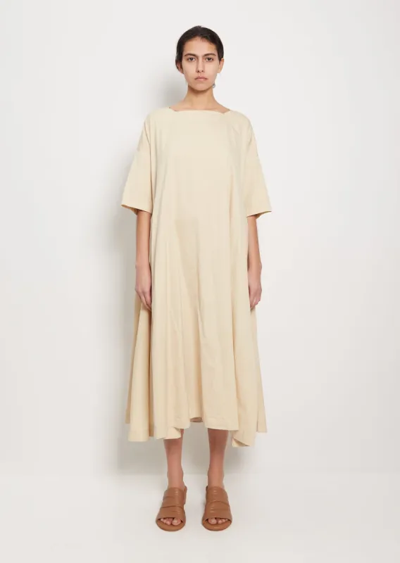 Cotton Paper Satin Wow Dress made by La Garconne