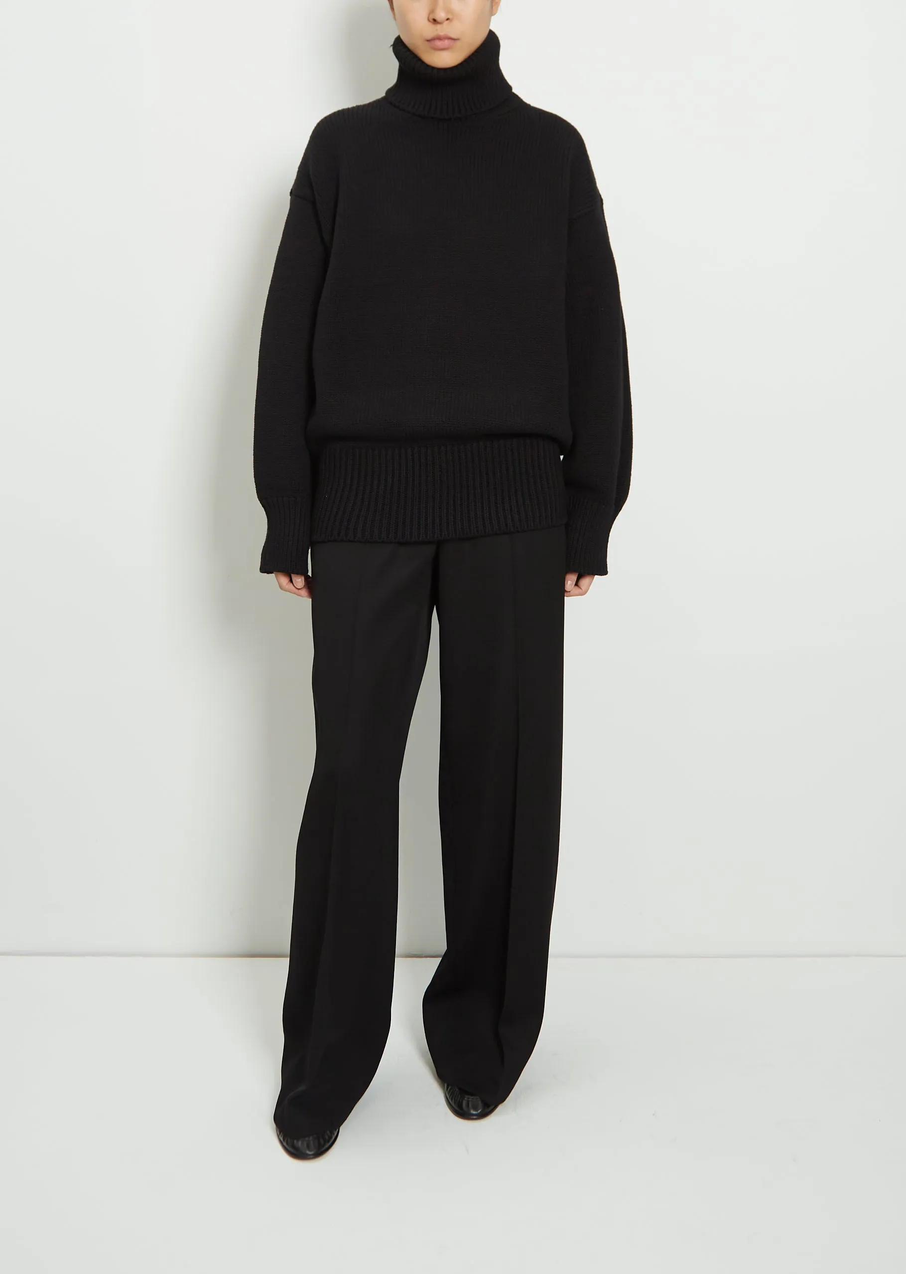 Ludo Wool Merino Turtleneck Sweater sold by La Garconne