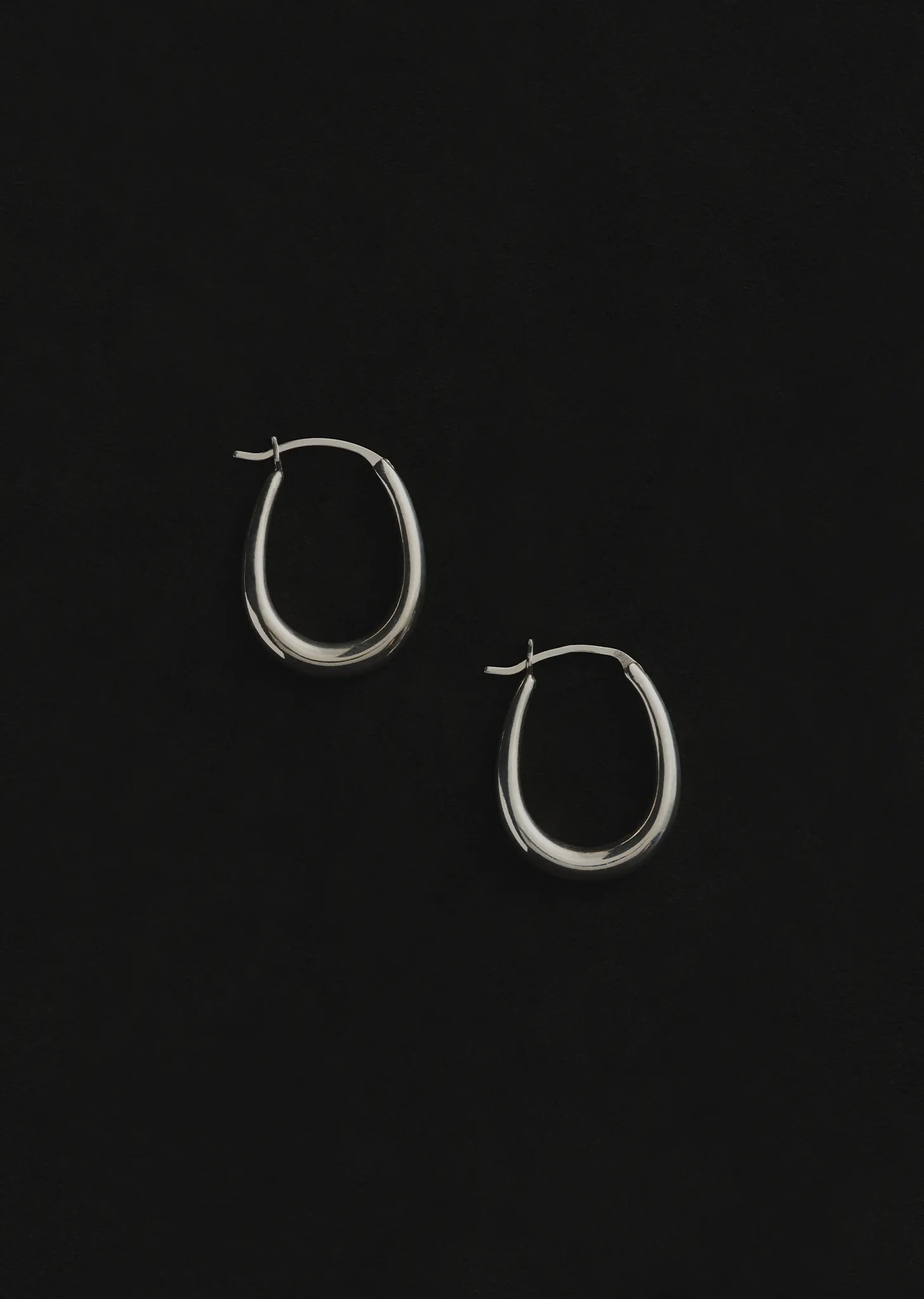Gold Tiny Egg Hoops sold by La Garconne product image thumbnail 2
