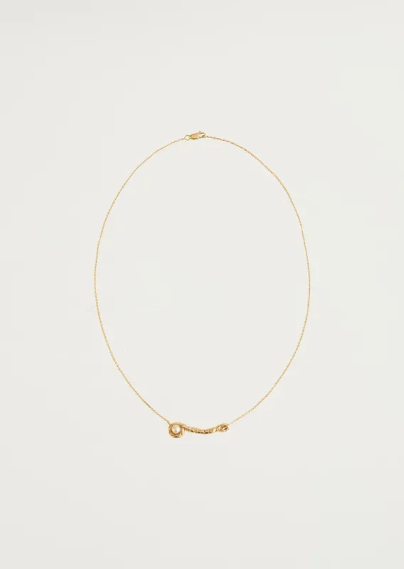 Petite Lago Necklace sold by La Garconne