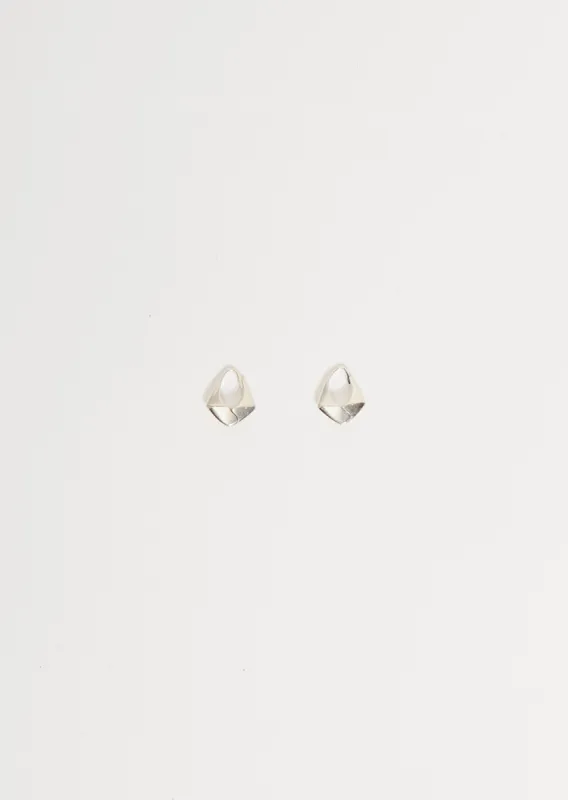 Small Pyramid Hoops sold by La Garconne