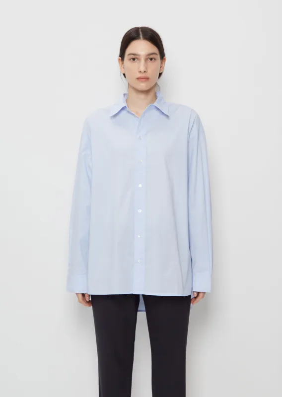 Oversized Cotton Shirt sold by La Garconne