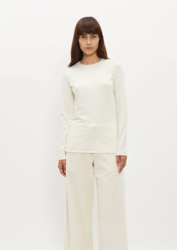 Basica Tee M/L - Winter White sold by La Garconne