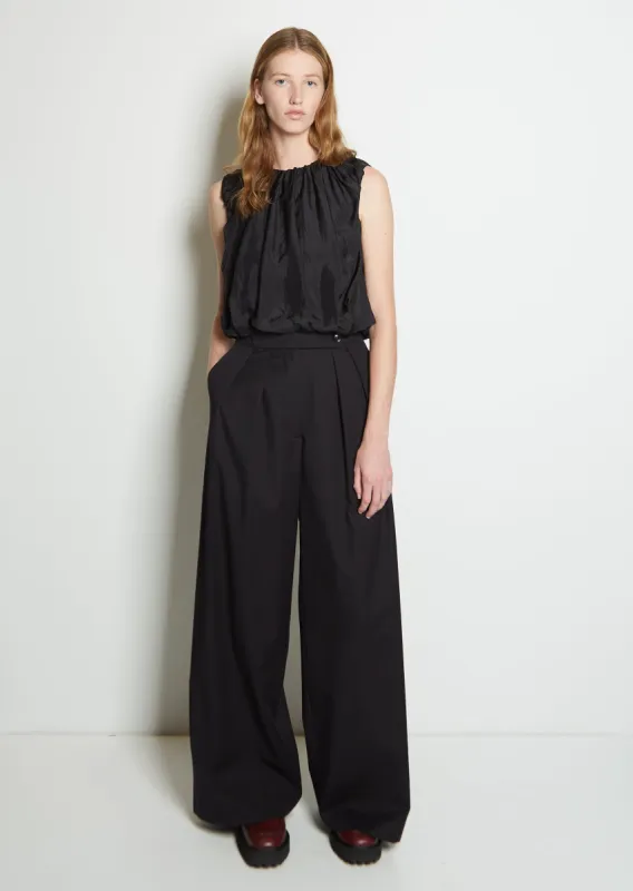 Harada Silk Chiffon Top sold by La Garconne