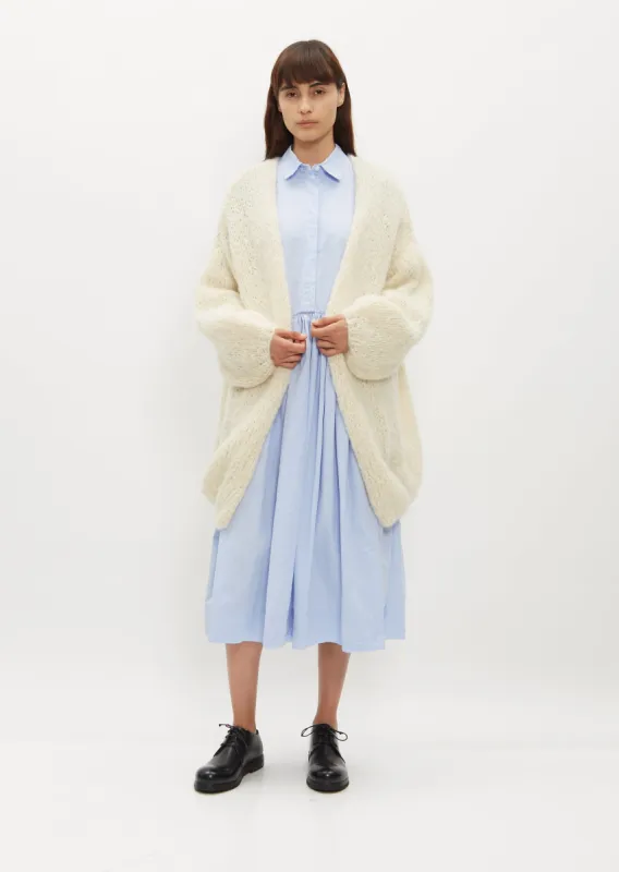 Long Cardigan — Porcelain sold by La Garconne
