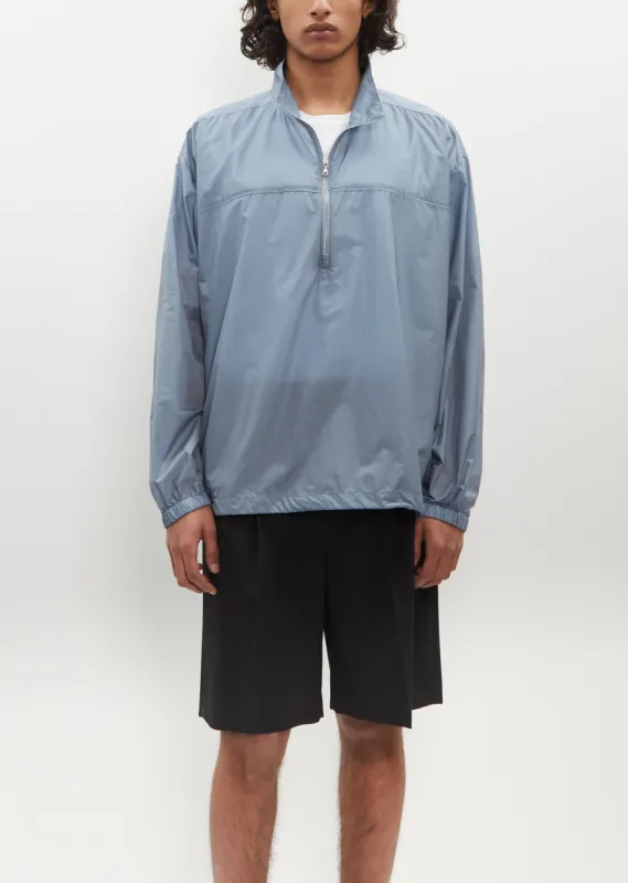 Light Nylon Half Zip P/O sold by La Garconne