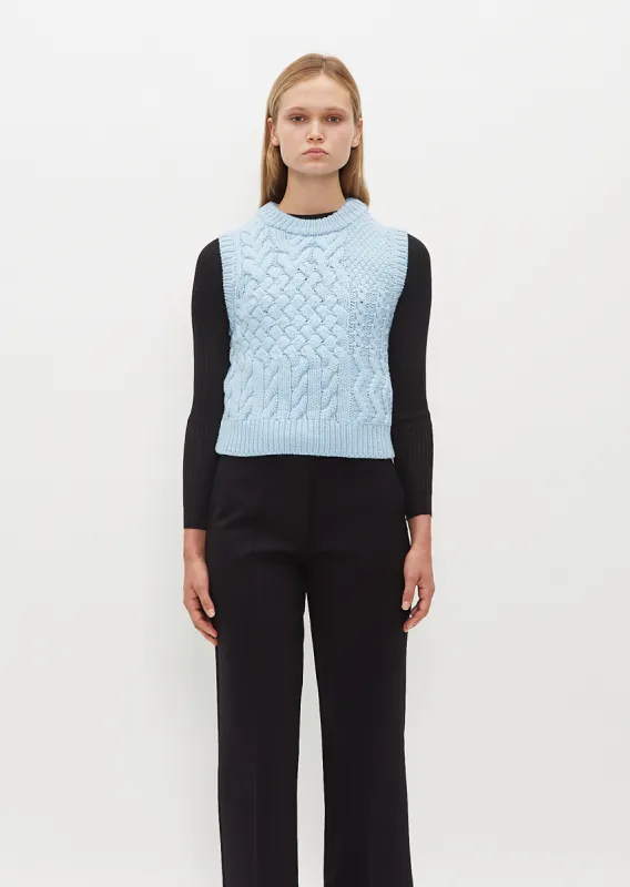 Jane Vest — Sky Blue made by Cecilie Bahnsen