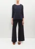 Ata Stretch Cotton Jersey Tee sold by La Garconne