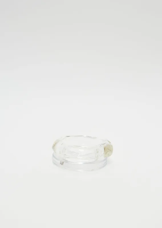 Glass Bracelet — Transparent sold by La Garconne
