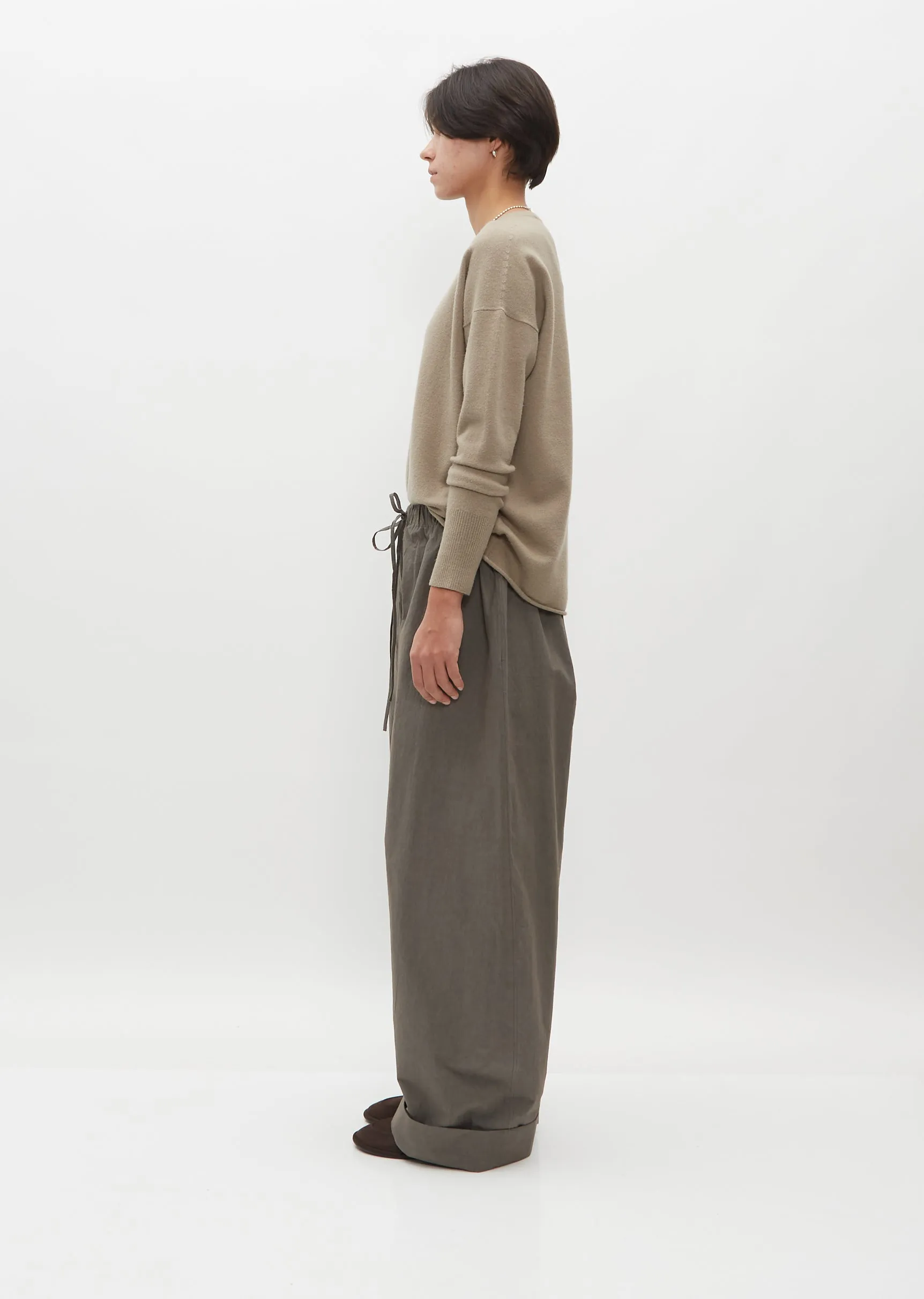 Duvet Cotton Pants sold by La Garconne product image thumbnail 2