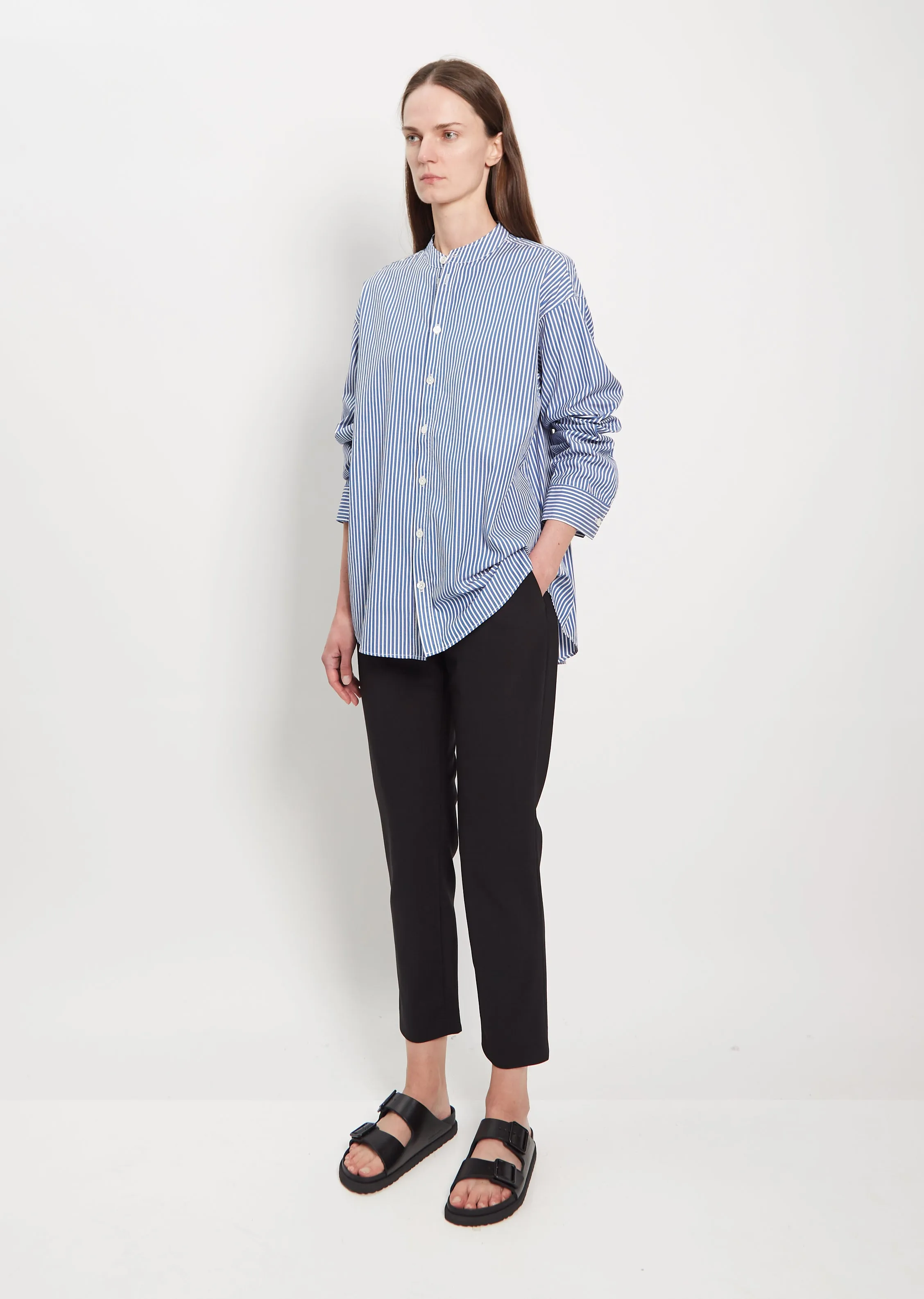 Striped Loose Shirt sold by La Garconne product image thumbnail 4