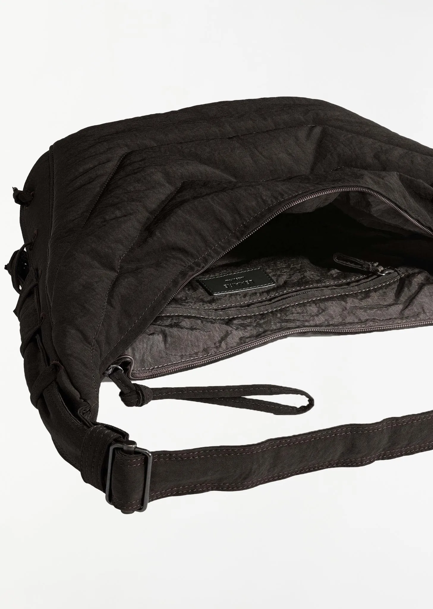 Medium Soft Game Bag — Dark Chocolate sold by La Garconne product image thumbnail 2