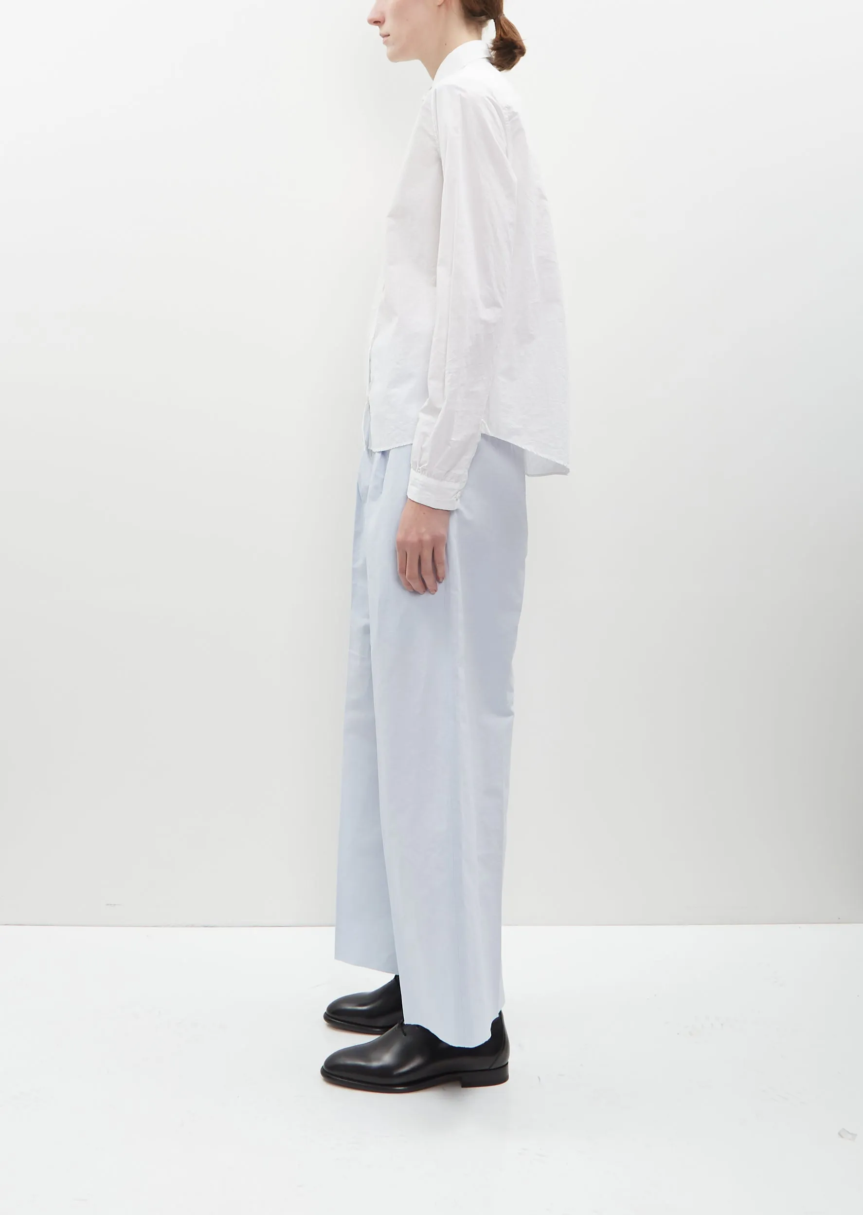 Tyrol Cotton Shirt — White sold by La Garconne product image thumbnail 2