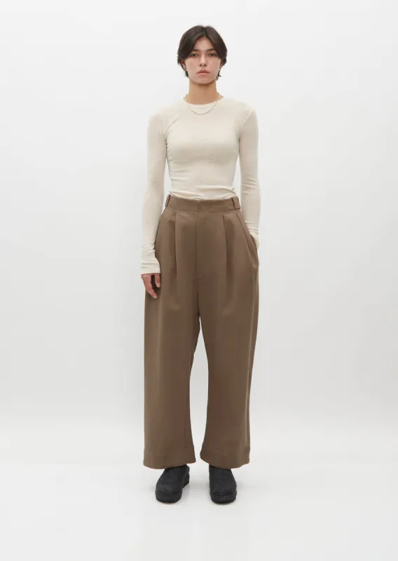 Cotton Twill Trouser sold by La Garconne