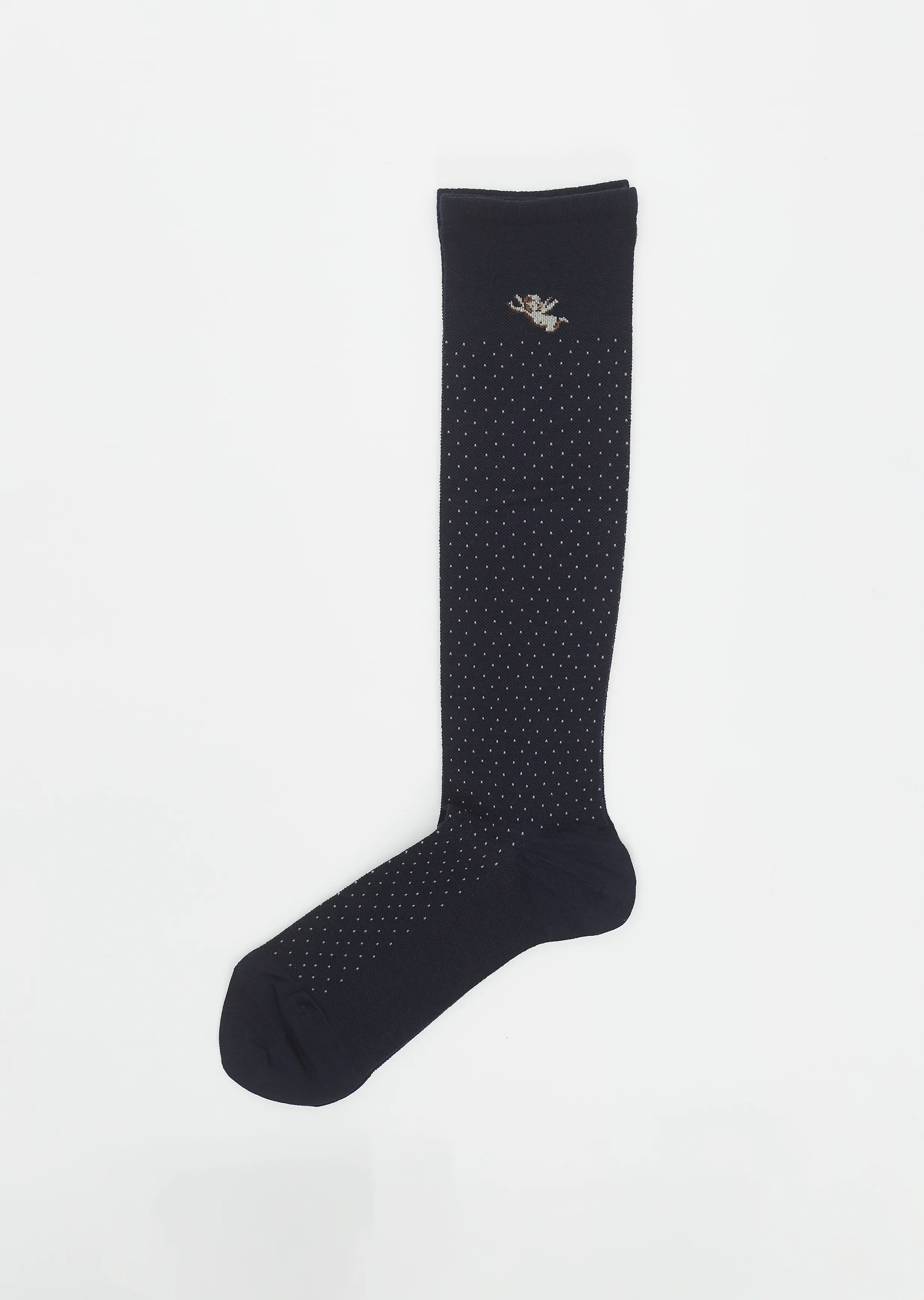 Angel Compression High Socks — Navy sold by La Garconne