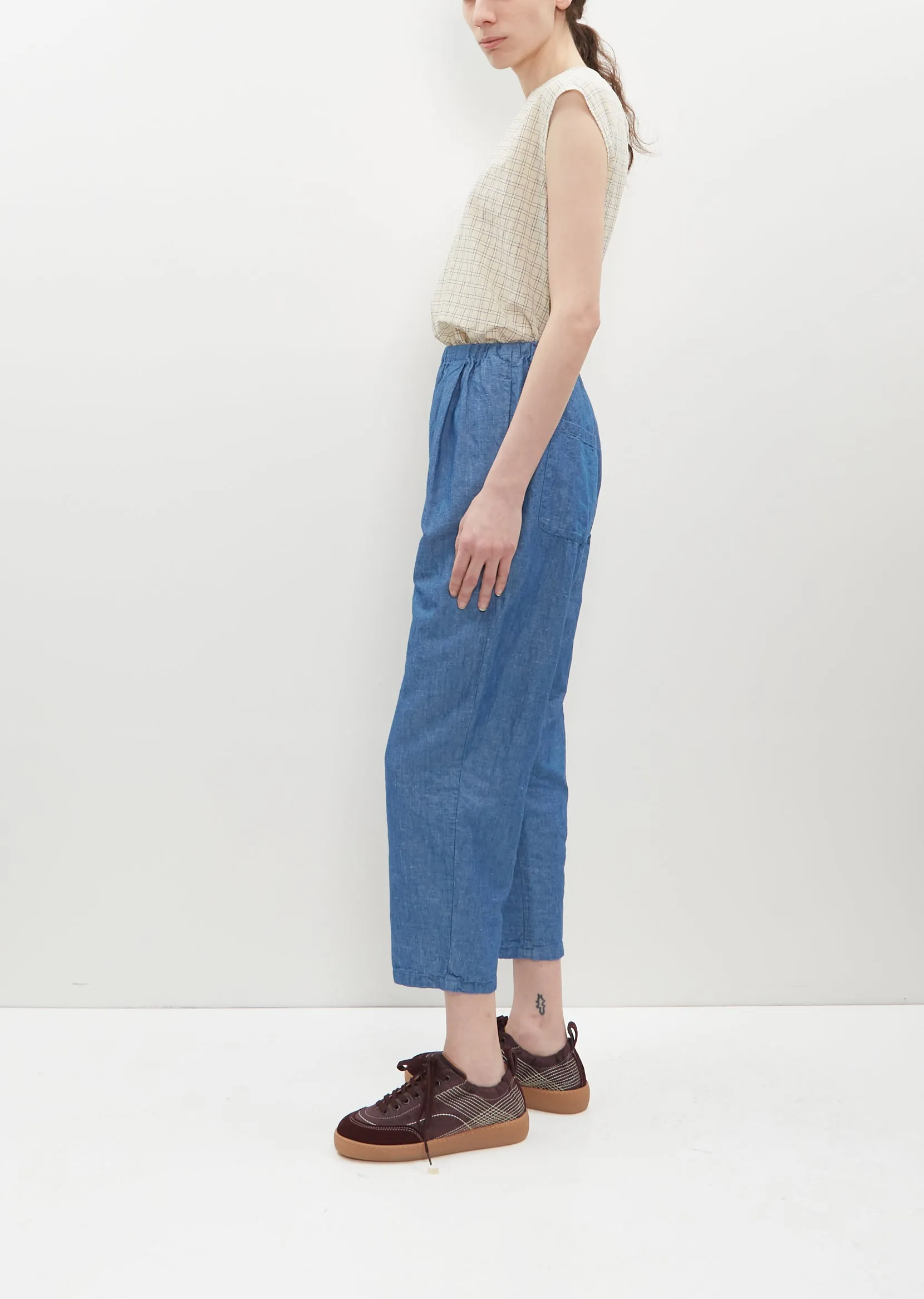 Denim Pull On Trousers sold by La Garconne product image thumbnail 2