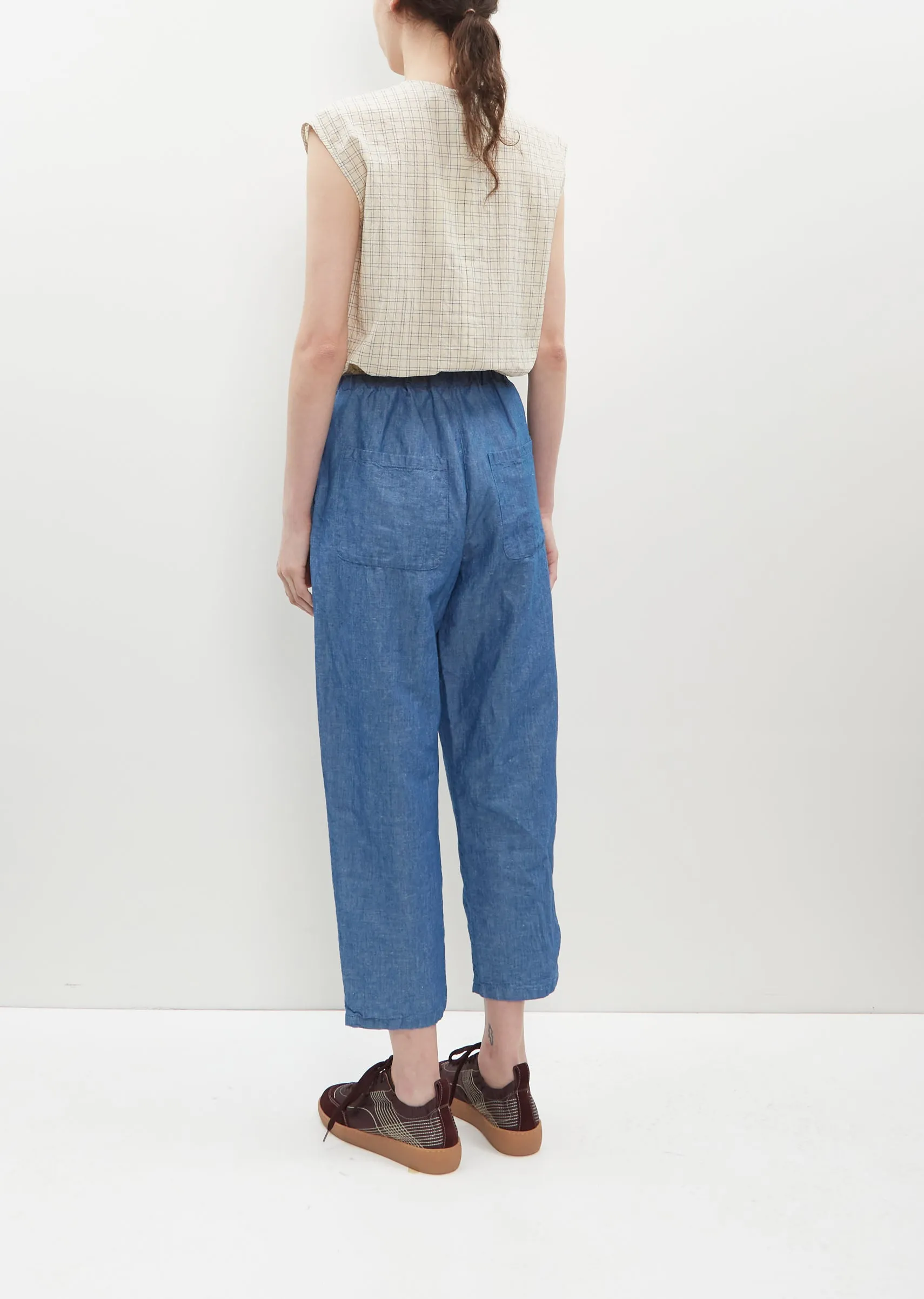 Denim Pull On Trousers sold by La Garconne product image thumbnail 3