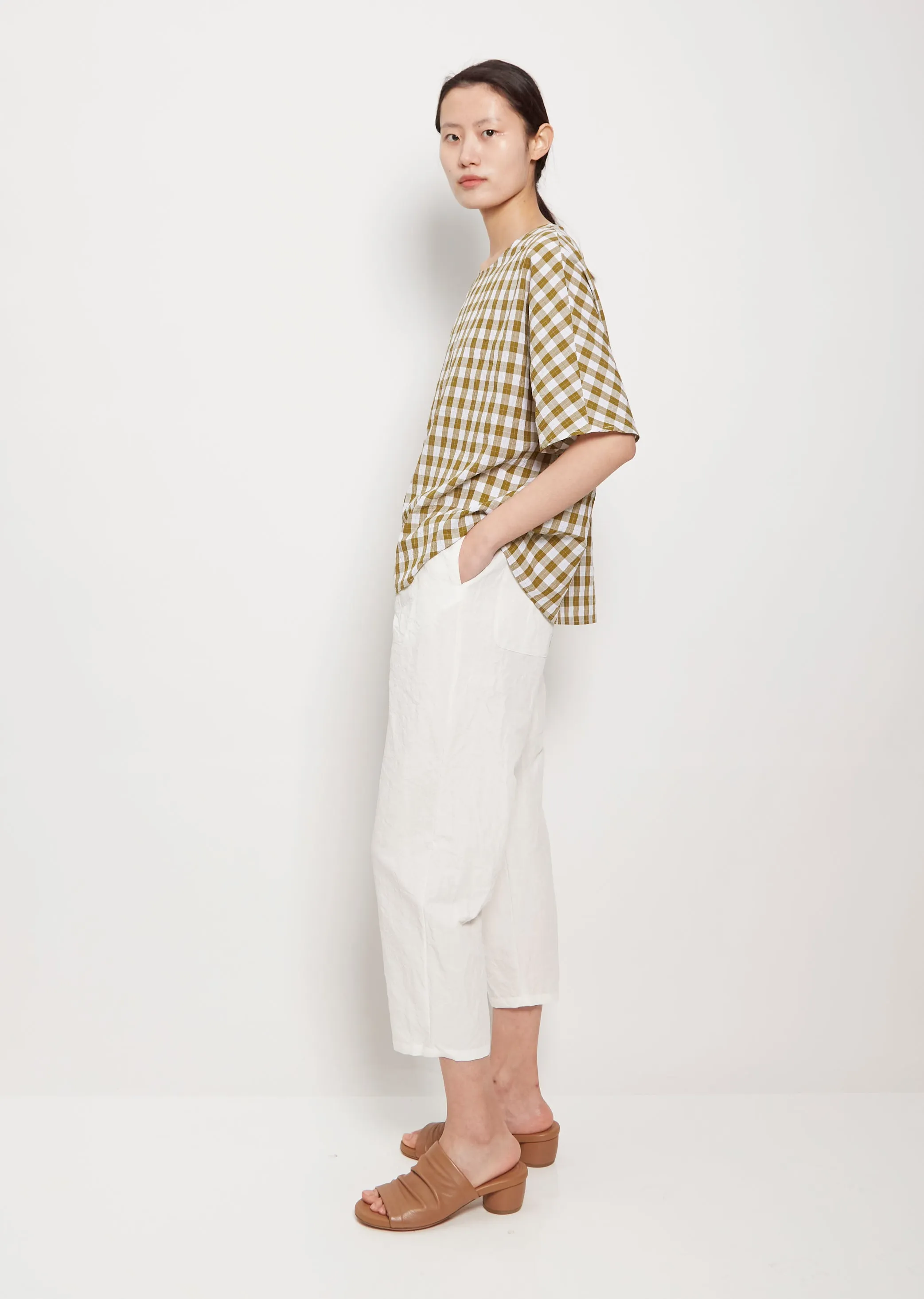 Half Sleeve Cotton Pullover Shirt sold by La Garconne product image thumbnail 2