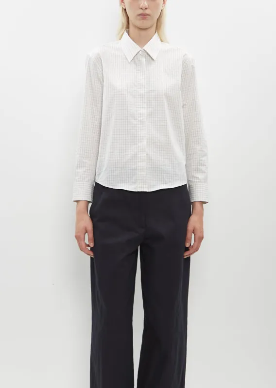 Clavini Shirt — Off White sold by La Garconne