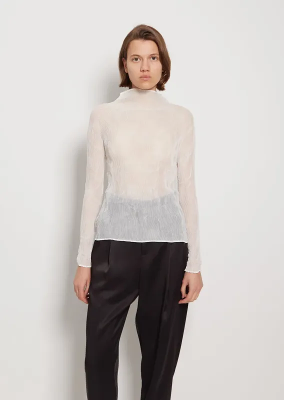 Chiffon Twist Top sold by La Garconne