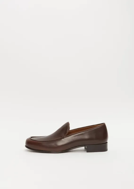 Flynn Loafer — Brown sold by La Garconne